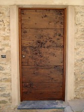 porta antica chiodata rustica riproduzione su misura  portone legno door