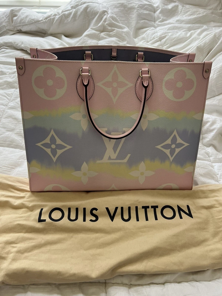 Louis Vuitton OnTheGo ESCALE GM pink eBay