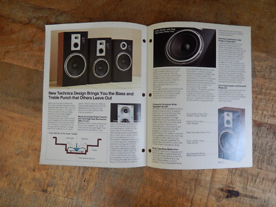 Original Technics SB-L71/L51/L31 Speakers Dealer Brochure / Dealer
