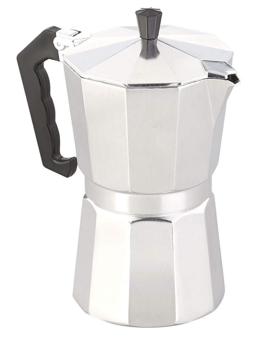 Cafetière italienne 400 ml pour un café du matin sur plaque induction