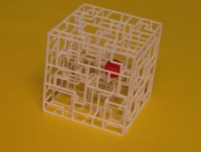 Newly Invented 3D Maze Puzzle with Rolling Ball   Direct from the Designer