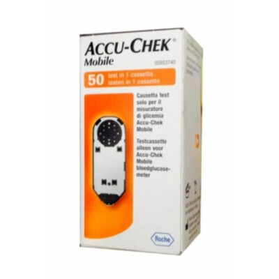 accu-chek mobile testkassette 50 st MHD 30.04.2027,Neu