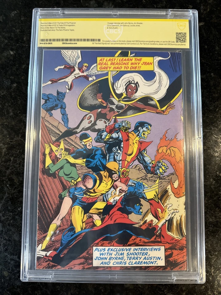 ❗️COMIC BOOKS❗️Phoenix #1, Signed By Chris Claremont, 9.4, CBCS - Image 2 of 3