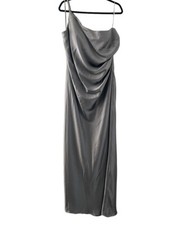 Revelry Bridesmaids Dress Jade Size 24 Silver