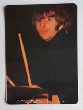 Ringo Starr BEATLES / POCKET CALENDAR CARD 1986 Portuguese RARE