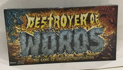 Destroyer of Words ~ The Game of Linguistic Obliteration by Mixlore NEW