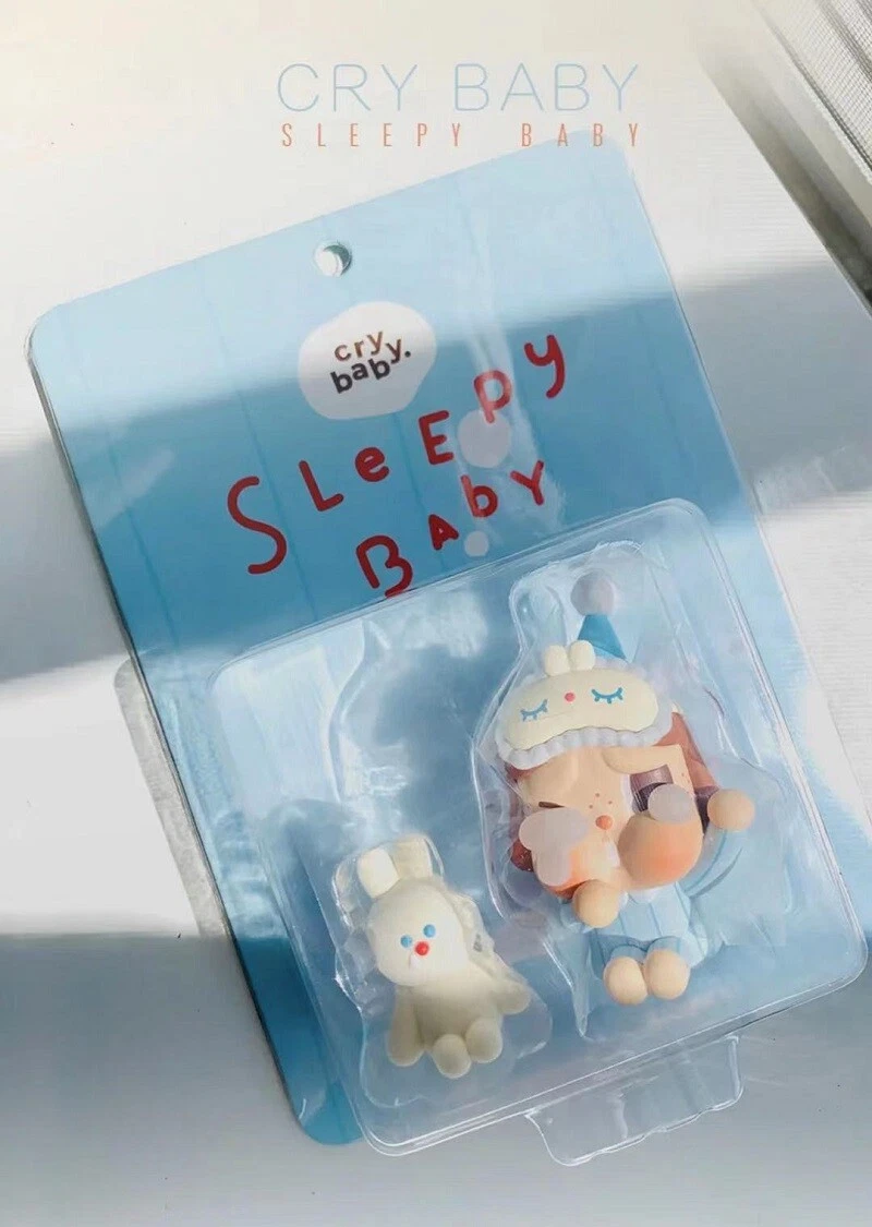 【楽ギフ_のし宛書】 Authentic POPMART CRYBABY Blue Pajamas Limited edition Blind その他