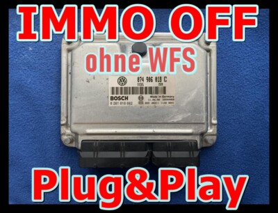 VW T4 2.5 TDI IMMO OFF/PLUG&PLAY 074906018C - 0281010082 /Deu - 2 Tage
