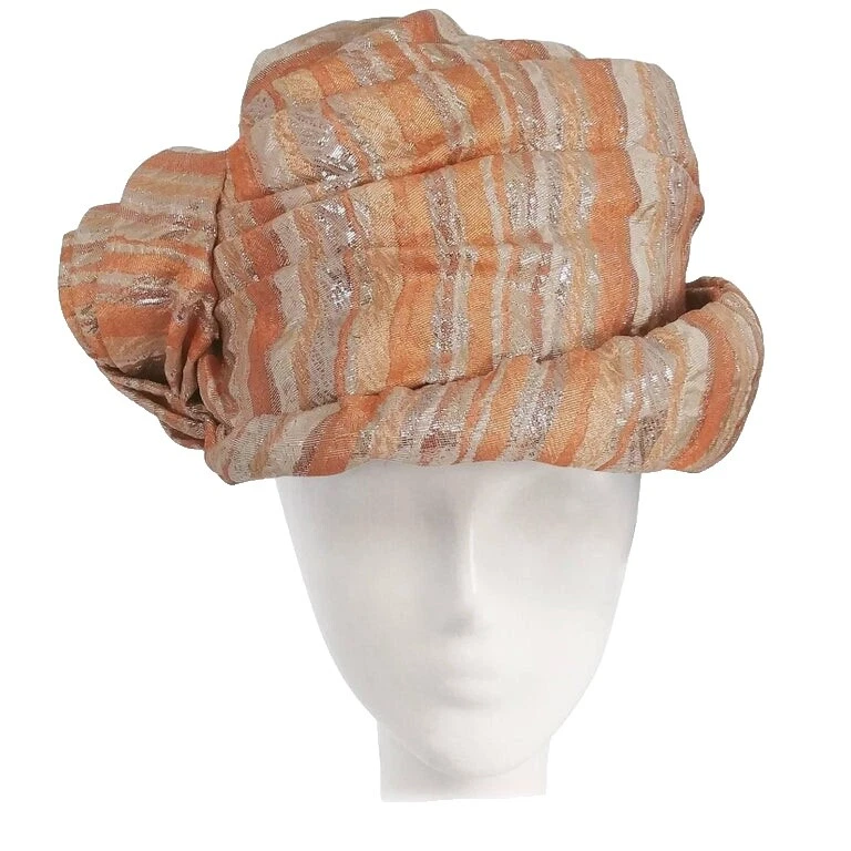 Sombreros vintage de lamé para Mujeres