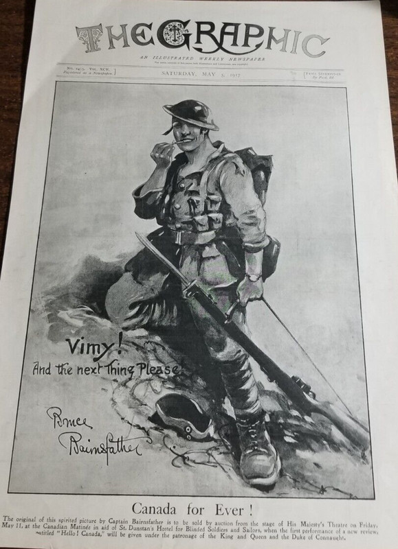 {#1887} CANADA FOR EVER(THE GRAPHIC 1917)