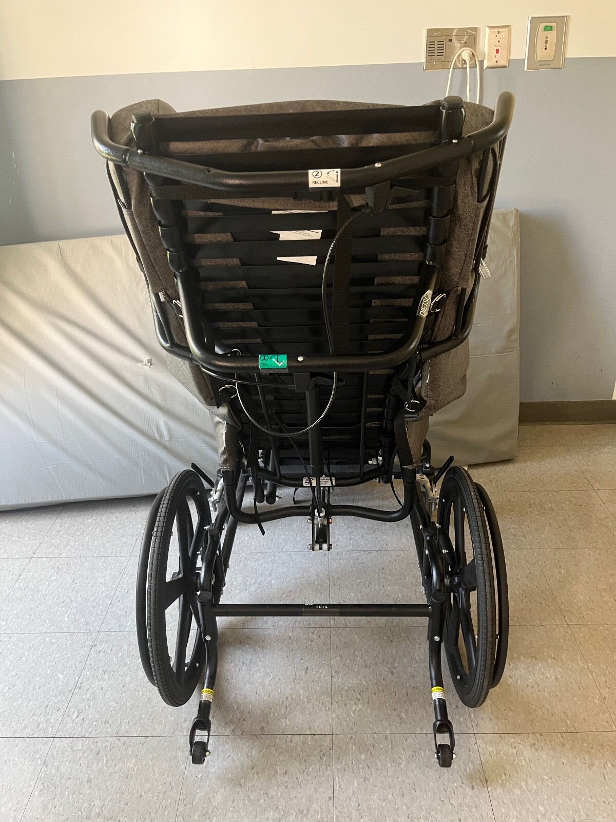 Broda 550SR18 Elite Tilt Semi Recliner Wheelchair Cost 7000 with