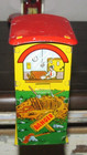 Marx Busy Miners Tin Litho Vintage Toy With Coal Car Antique Wind Up — photo 7