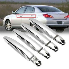 4PCS Chrome Car Door Handle Cover Trim For Toyota For Avalon 2006-2011 2010 2009