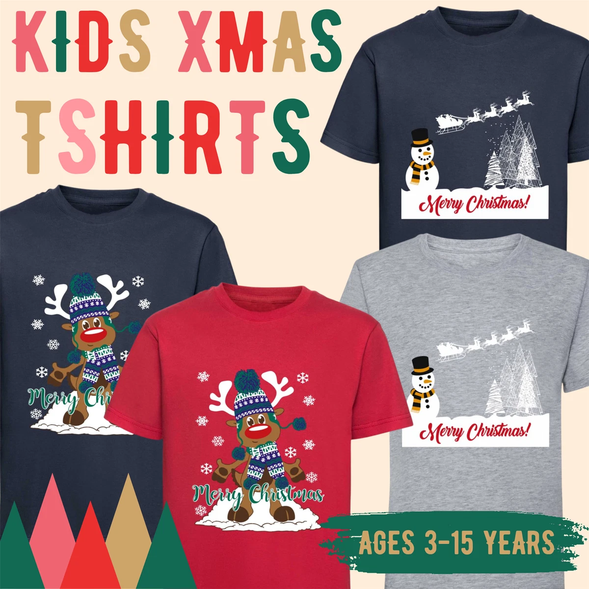 boys xmas tshirt