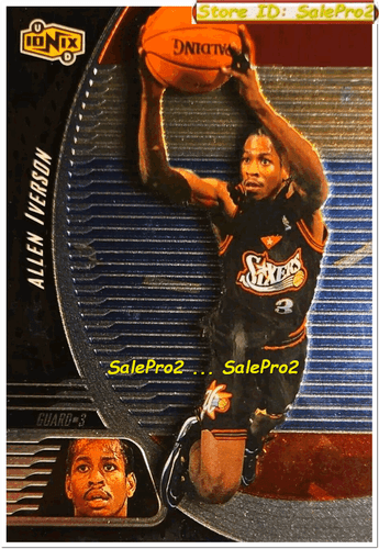 100++ ALLEN IVERSON NBA SINGLES ROOKIE INSERT GAME JERSEY SET LOT YOU PICK LIST - Picture 38 of 66