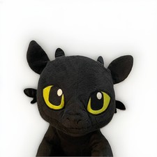 Build a Bear 2015 Toothless Night Fury How to Train your Dragon Plush 13"