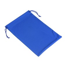 Ski Goggle Bag Microfiber Snow Goggles Case Drawstring Pouch Blue