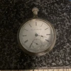Elgin National Watch Co. Open Face Pocket Watch, Silverode Case, Roman Numerals