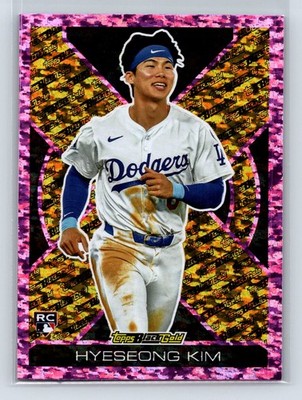 2025 Topps Update Hyeseong Kim Pink Black Gold SP RC