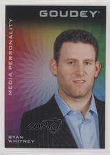 2021 Upper Deck Goodwin Champions Goudey Platinum Color Wheel Ryan Whitney 1b8