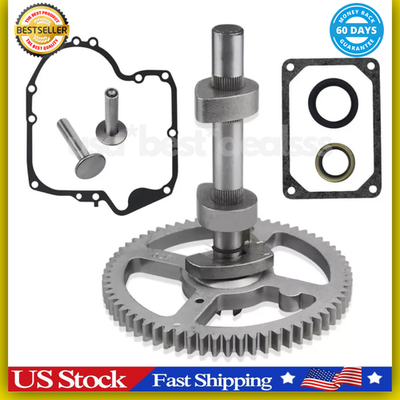 #ad Camshaft for Briggs amp; Stratton Cam Kit with Oil Seal Ring and Crankcase Gasket $31.89