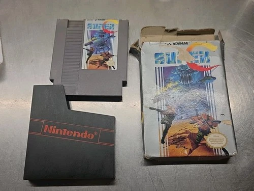 Super C Contra Nintendo NES  CIB Complete Good Condition No Manual As Shown