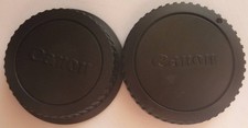 Set of 2 OEM rear lens cap  camera body cap for Canon EOS EF DSLR SLR -original