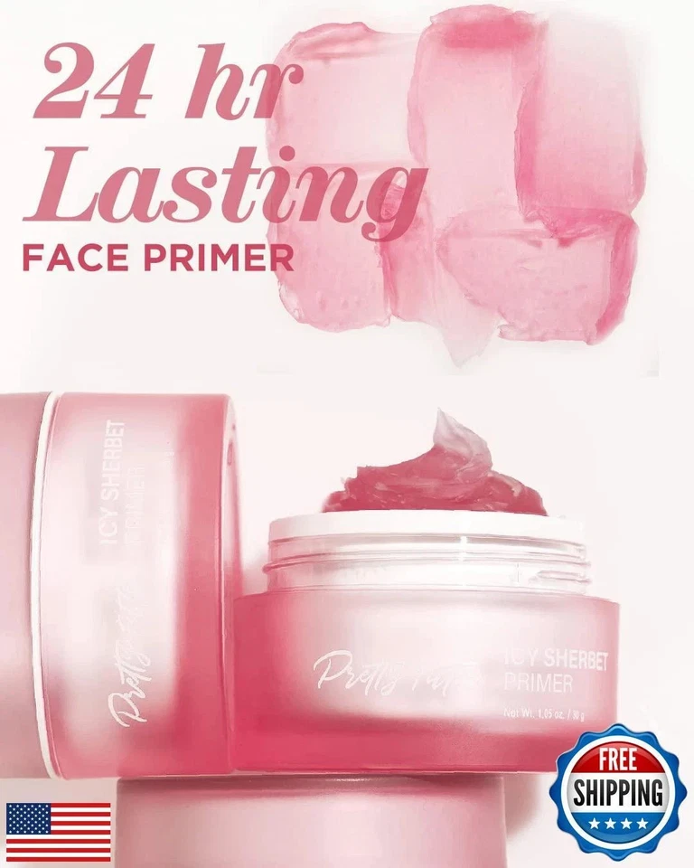 TOUCH IN SOL Icy Sherbet Primer + Redness Correcting Base Set - Silicone Free - Image 2 of 4