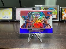 2022 Panini Prizm WWE Red White & Blue Prizm Mustafa Ali #8