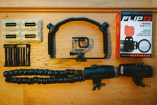 Full Go Pro Underwater Photo/Video Backscatter package excl Go pro 