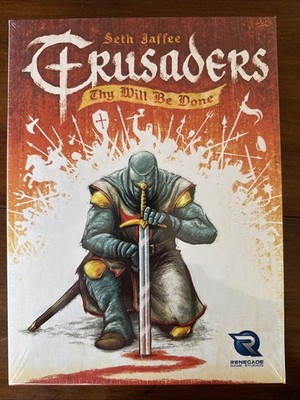 Crusaders: Thy Will Be Done Board Game by Renegade Game Studios (New, Sealed)