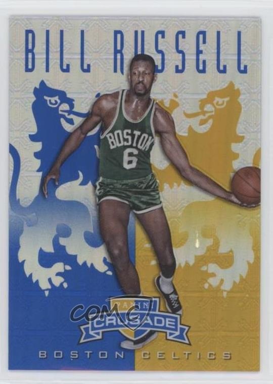 2012-13 Panini Crusade Crusade Blue Bill Russell #105 HOF s1i