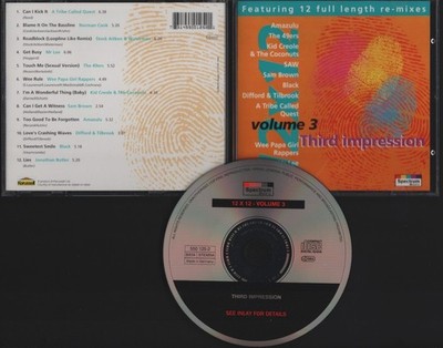 12X12 VOL. 3 - THIRD IMPRESSION - 12 FULL LENGTH RE-MIXES - CD GERMANY