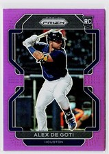 Alex De Goti 2022 Panini Prizm Purple Prizm #183 RC Houston Astros