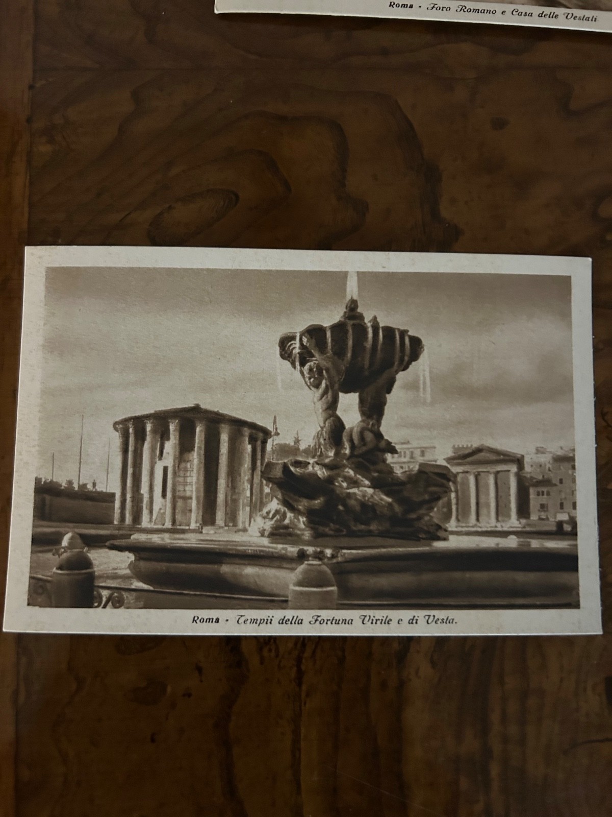 Retro Rome Postcards Set of NINE Vintage Rome ROMA Postcards Sepia Italy Unposted 4587-A ...