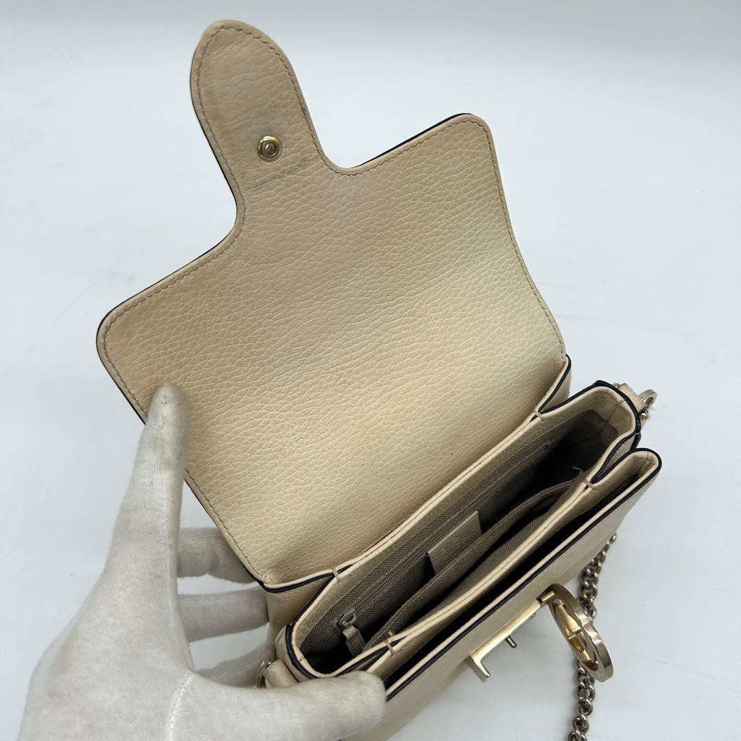 [Good Condition] Gucci Interlocking Chain Shoulde… - image 9