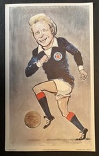 Soccer, DENNIS LAW: Rare VENORLANDUS Promotional Poster (1977)