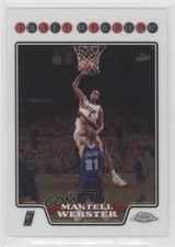 2008-09 Topps Chrome Martell Webster #125 1v1