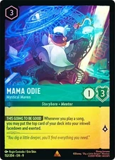Lorcana  COLD FOIL  Mama Odie - Mystical Maven  - Fabled # 152