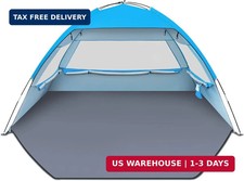 Gorich Beach Tent Sun Shelter for 3/4/6/8/10 Person with UPF 50 UV Protection,