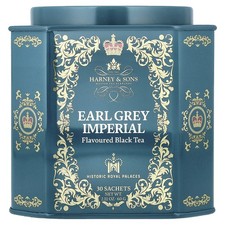 Black Tea, Earl Grey Imperial, 30 Sachets, 2.11 oz 60 g