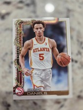 2025-26 Topps Holiday #H51 Dyson Daniels White Parallel Hawks