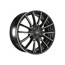 MSW Avantgarde X4 Alufelge 14x5,5 ET35 4x100 schwarz glänzend vollpoliert 63...
