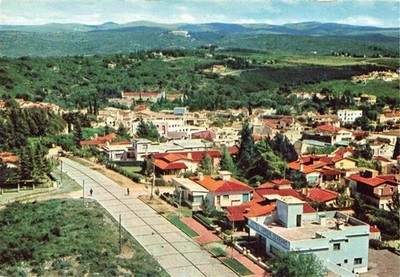 La Falda Vista desde la torre de la iglesia