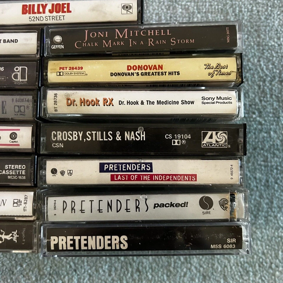 Cassette Tape Lot Billy Joel Elton John Paul McCartney Crosby Stolls Nash Joni - Image 2 of 4