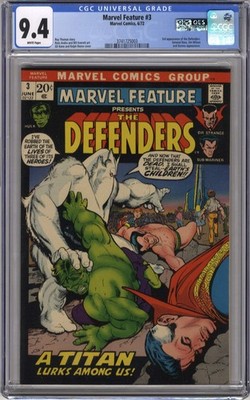 MARVEL FEATURE 3 - CGC 9.4 - Marvel Comics