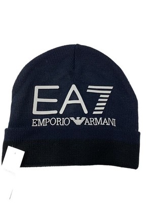 Emporio Armani Knit Cap L Acrylic Nvy Men 274981 AhV23