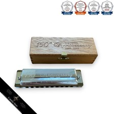 Hohner 150th Anniversary Harmonica Standard Collectors Edition Used