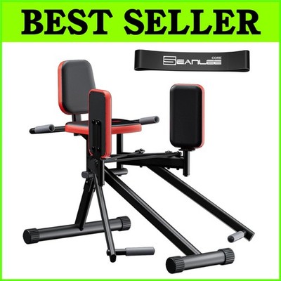 Compact Hip Abductor Machine | Adjustable Glute & Thigh Trainer for Home Gym/-