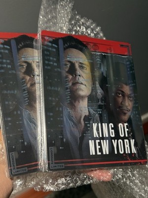KING OF NEW YORK 4K ULTRA HD + BLU-RAY ABEL FERRARA CHRISTOPHER WALKEN STEELBOOK